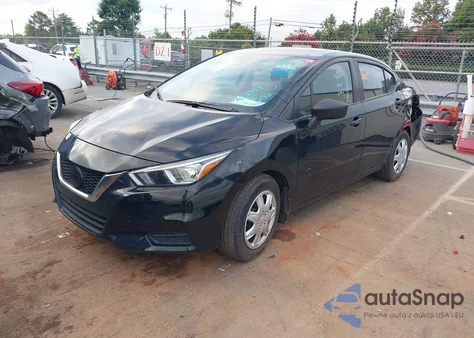 2021 Nissan Versa S Xtronic Cvt from USA, damaged, VIN 3N1CN8DV3ML922549